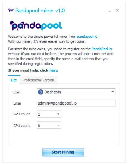 Pandapool — новый мультивалютный пул для добычи криптовалют